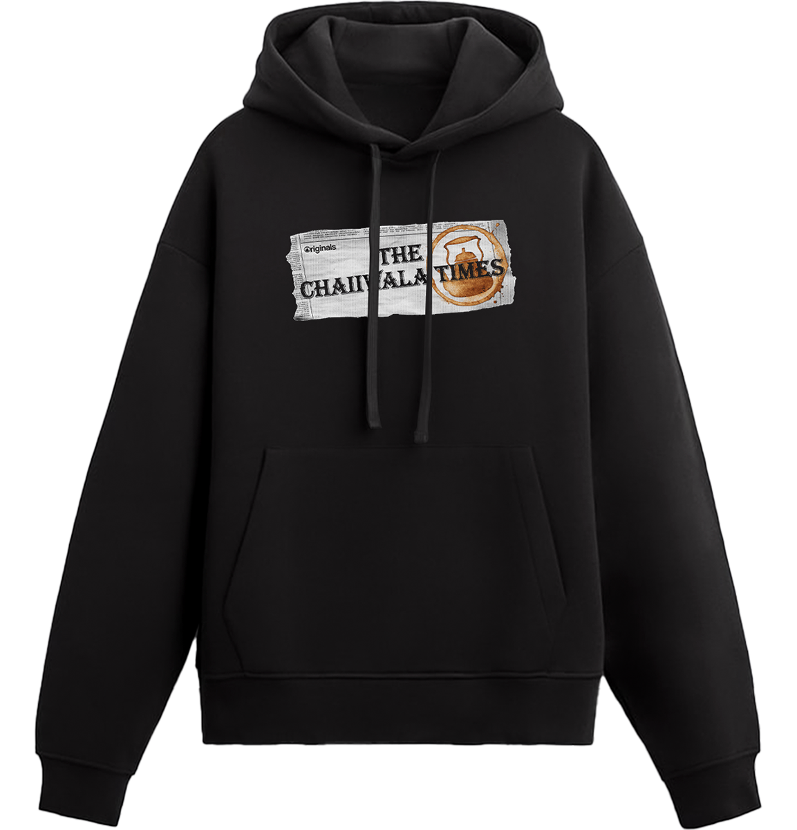 The Chaiiwala Times Hoodie - Black
