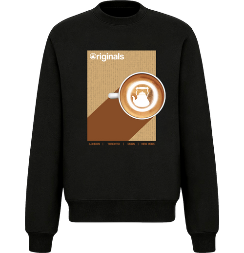Across The Globe Sweatshirt - Black