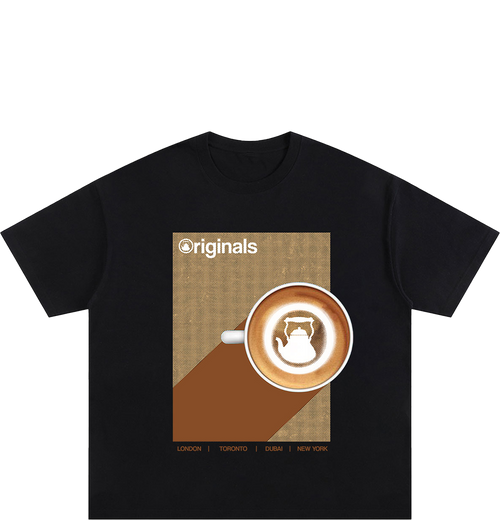 Across The Globe Tee - Black