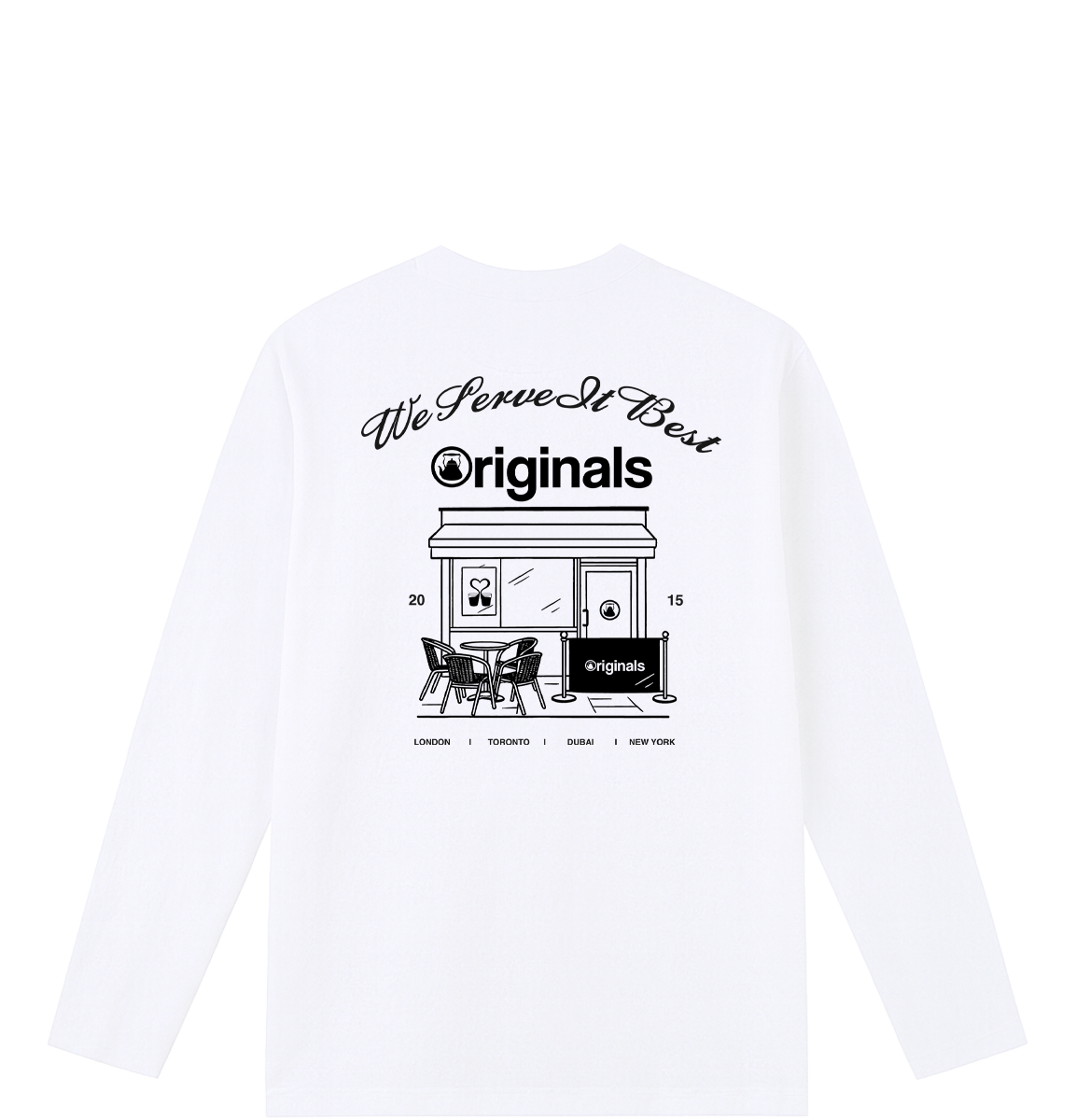 We Serve It Best - Long Sleeve Tee