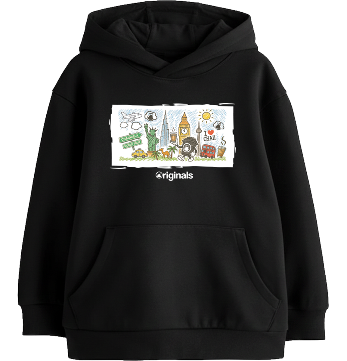 Wala Kids On Tour Hoodie - Black