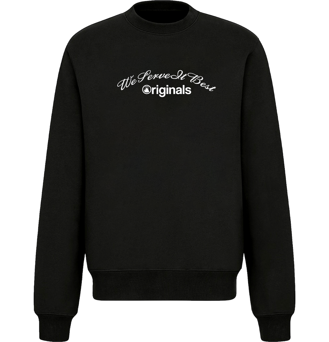 We Serve It Best Hoodie - Black