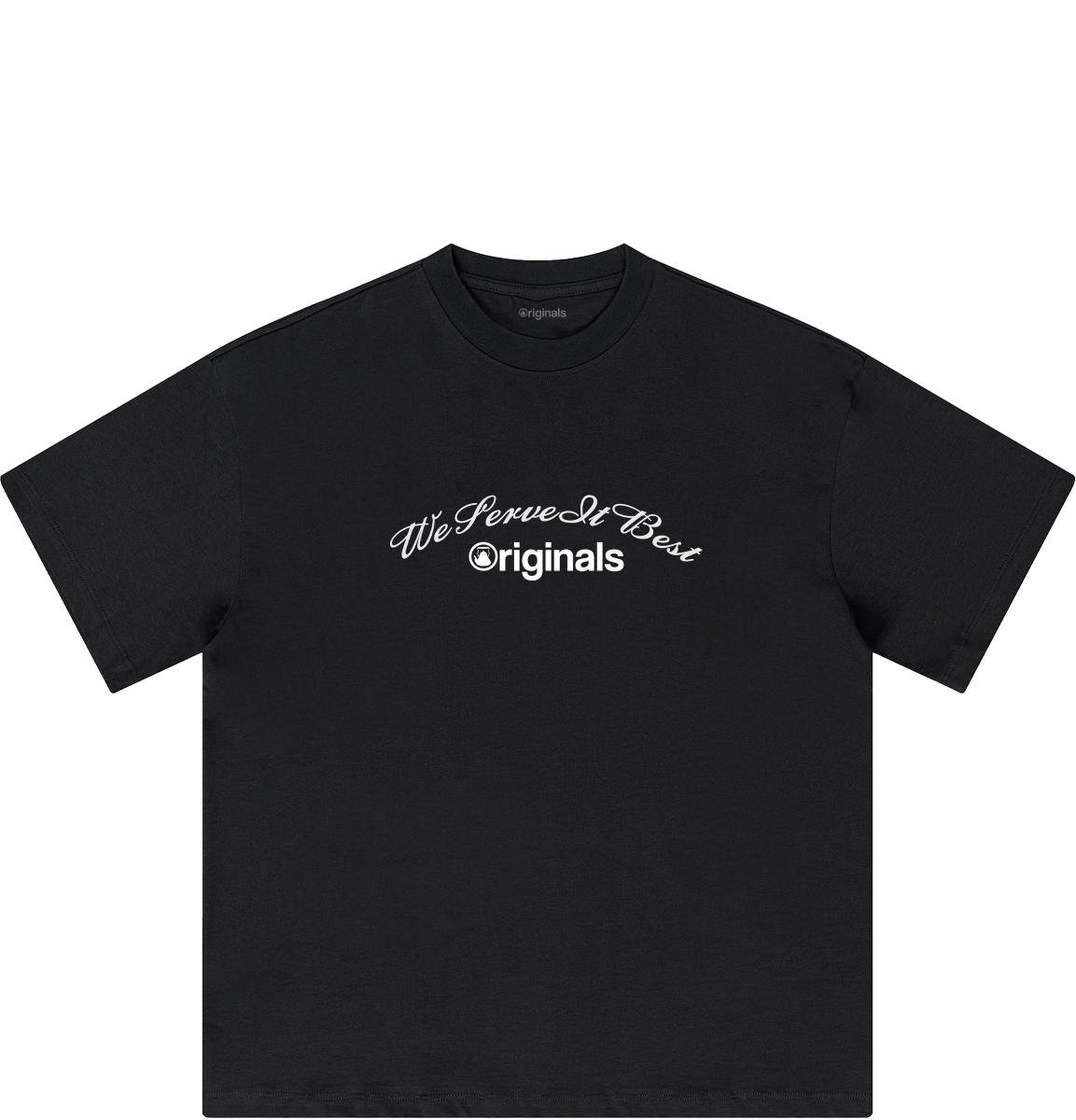 We Serve It Best Tee - Black