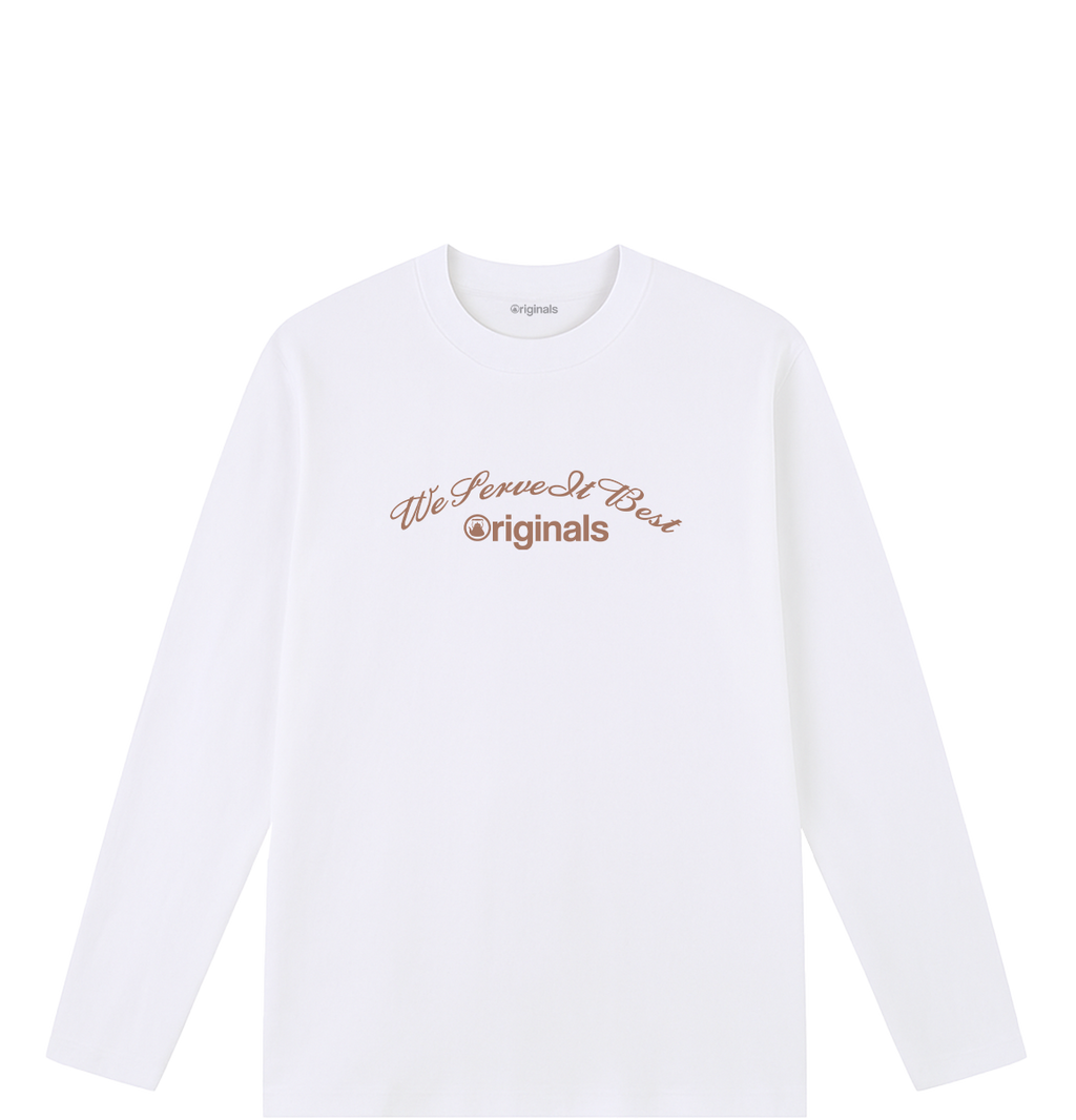 We Serve It Best - Long Sleeve Tee